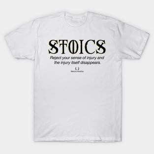 Stoics: Marcus Aurelius quote T-Shirt
